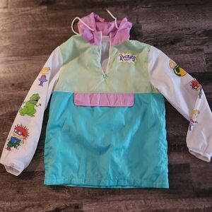 Nickelodeon Rugrats Colorful Windbreaker Jacket